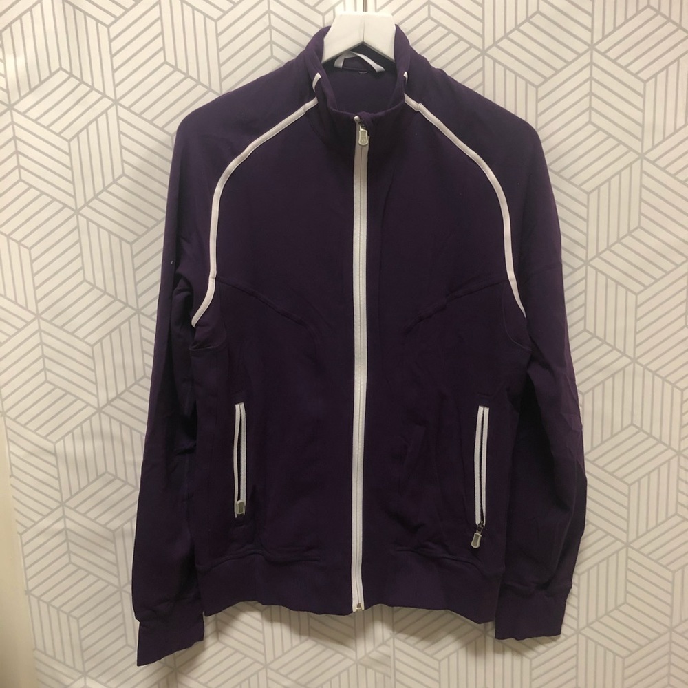 LULULEMON purple track jacket size Medium